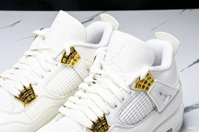 Bmlin Jordan 4 Gold AQ9129-170 Metallic Retro 0721